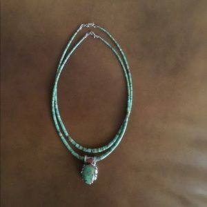 Green Turquoise 3-piece Necklace